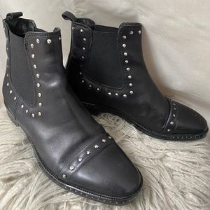 Atelier Black Ankle Boots Leather